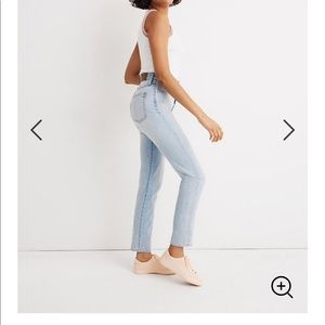Madewell Perfect Jean in Fitzgerald wash